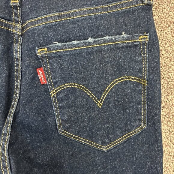 Levi's 720 Womens Super Skinny Jeans Size 0 Med / W25 L30 Blue High Rise NWT $69 - Picture 9 of 16